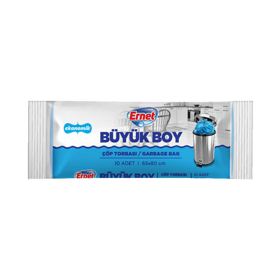 Piknik Ernet Çöp Torbası Büyük Boy 10Lu