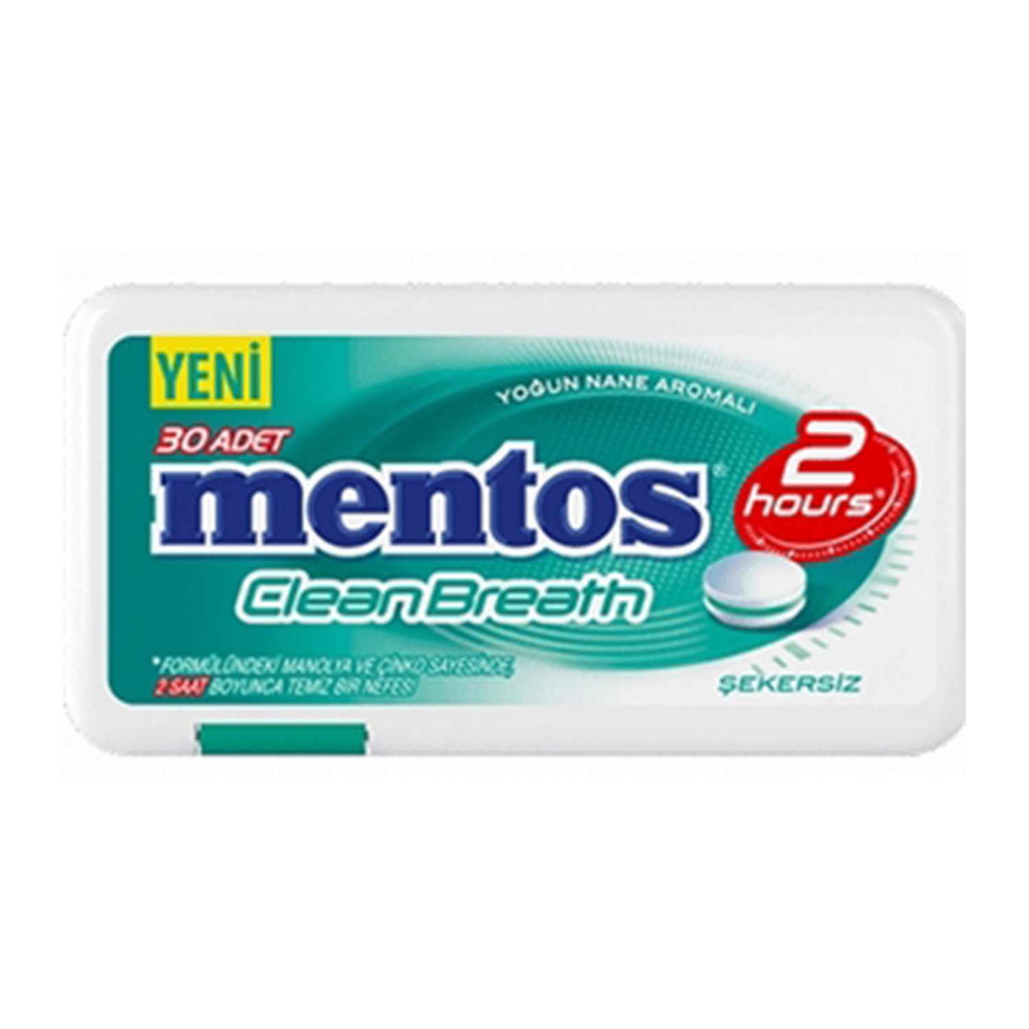 Mentos 2H Clean Breath Keskin Nane