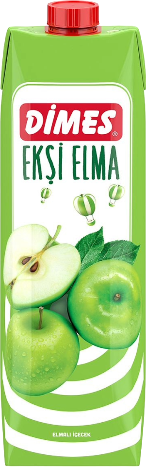 Dimes Ekşi Elma Meyve Suyu 1 LT