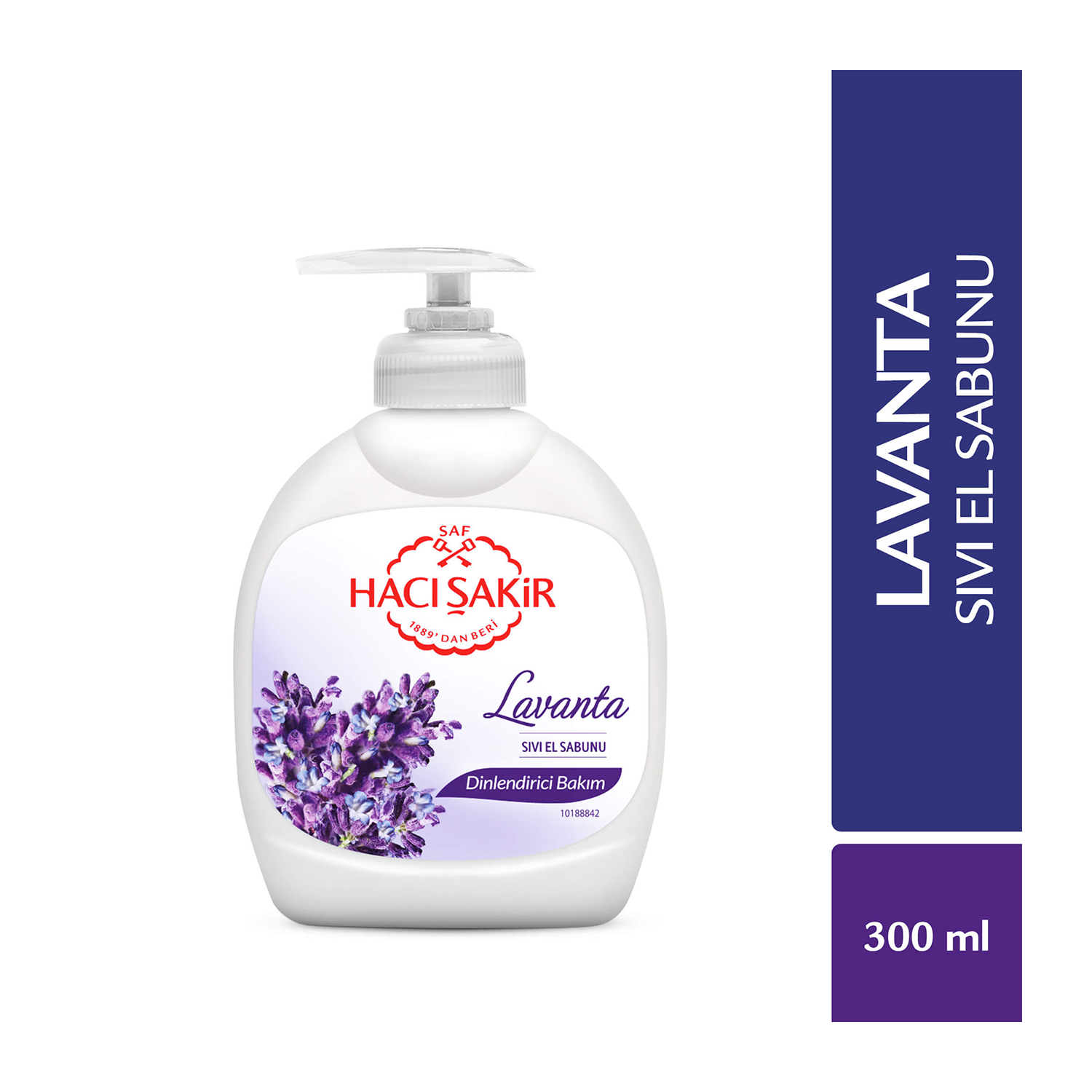 Hacışakir Sıvı Sabun Lavanta 300 ML