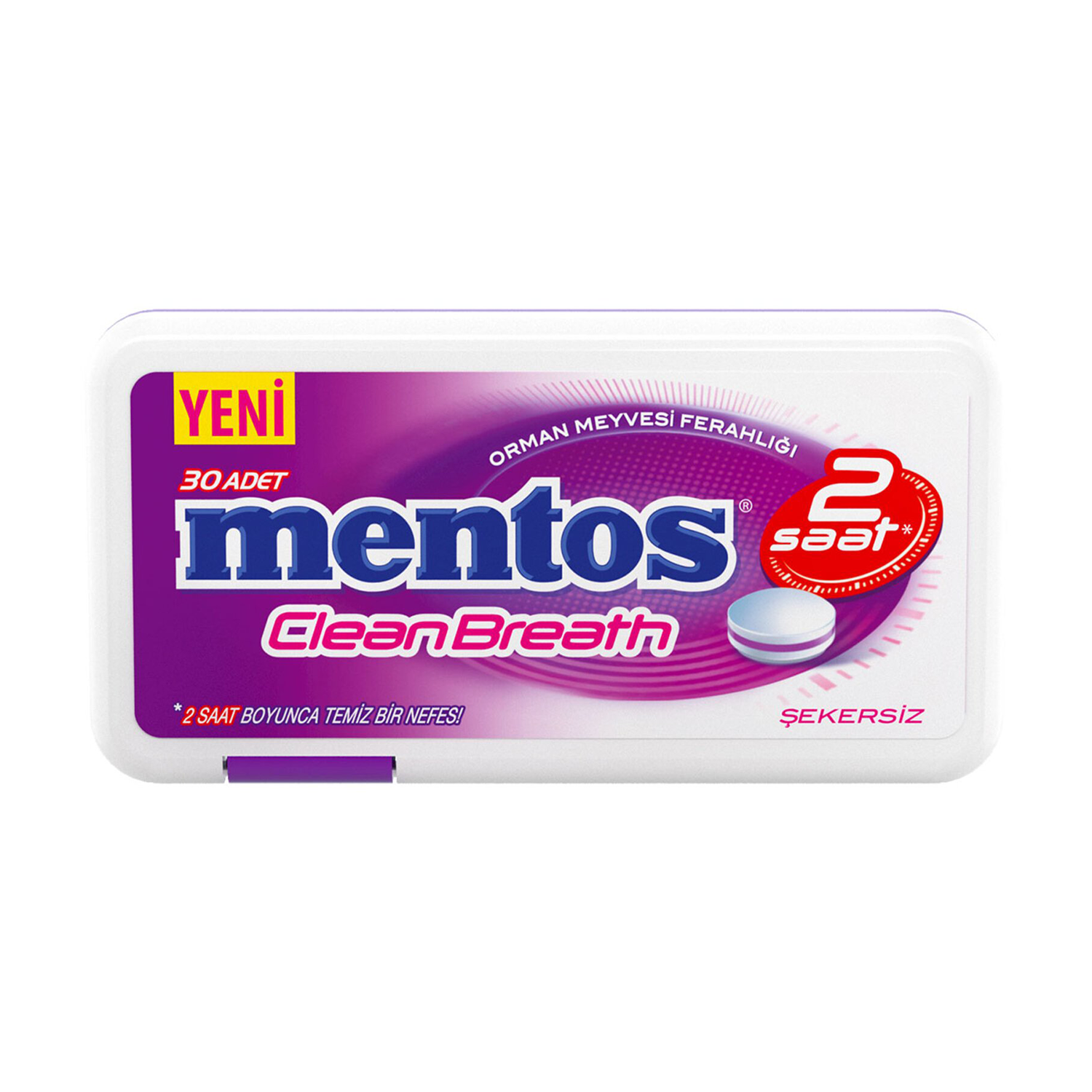 Mentos Clean Breath Orman Meyveli 21 GR