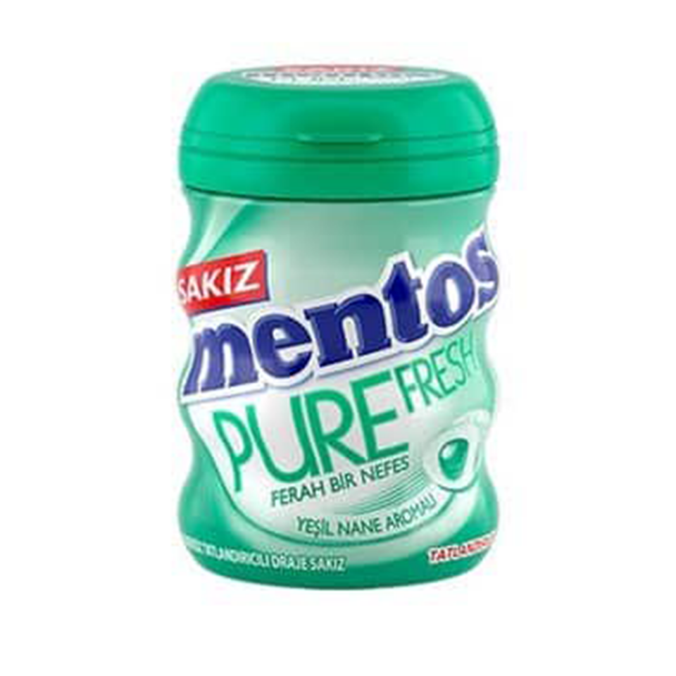Mentos Bottle Yeşil Nane 60 GR
