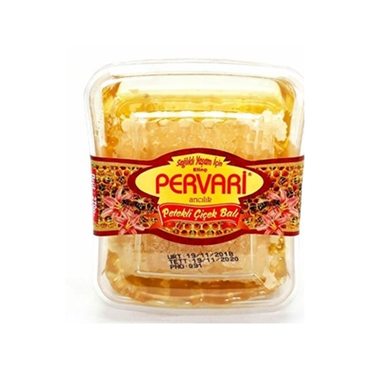 Pervari Petekli Çiçek Balı 540 GR