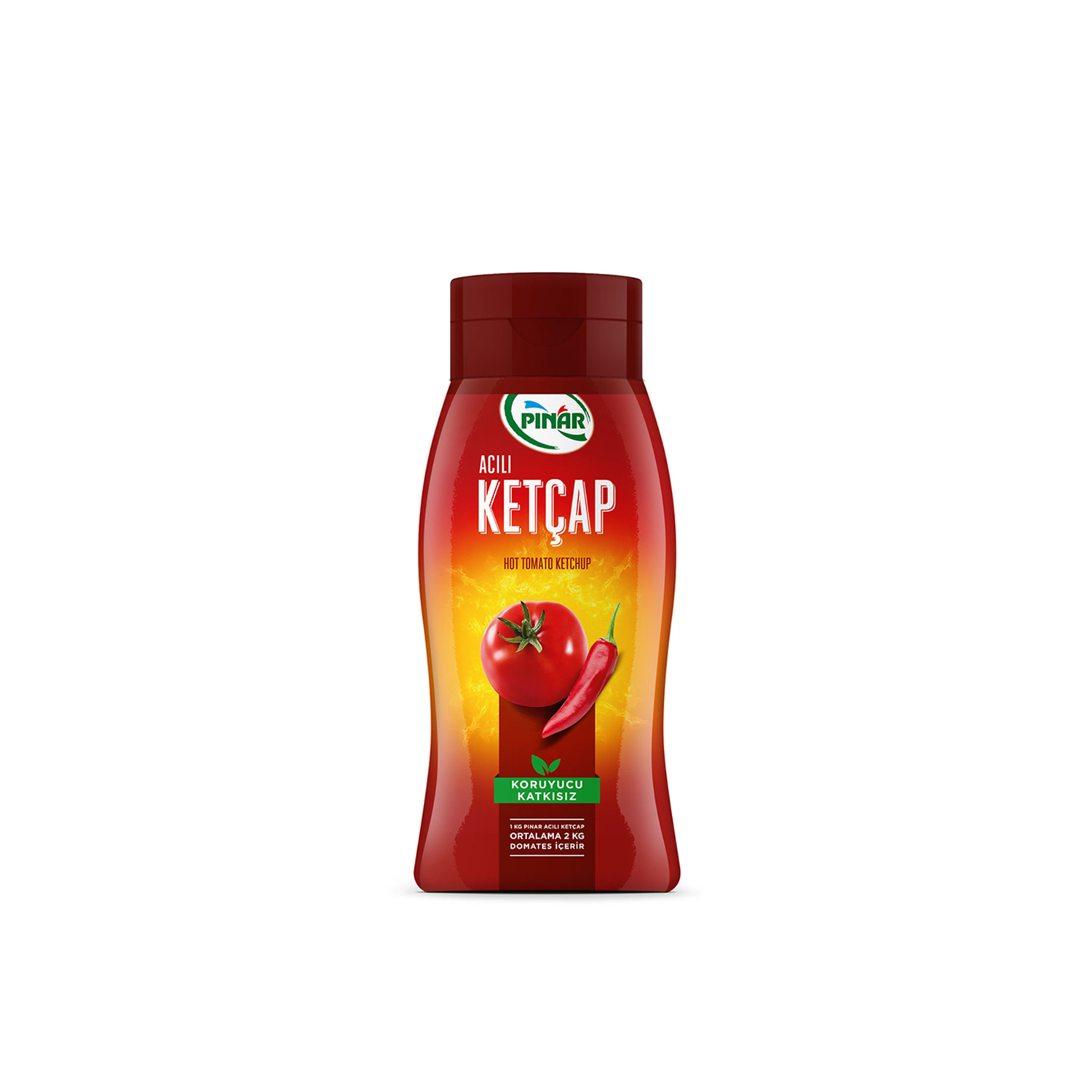 Pınar Ketçap Acılı 600 GR