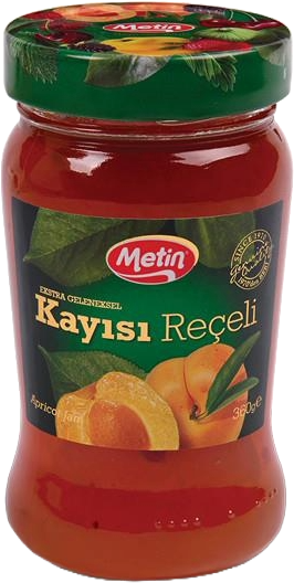 Metin Reçel 360 Gr Kayısı Cam