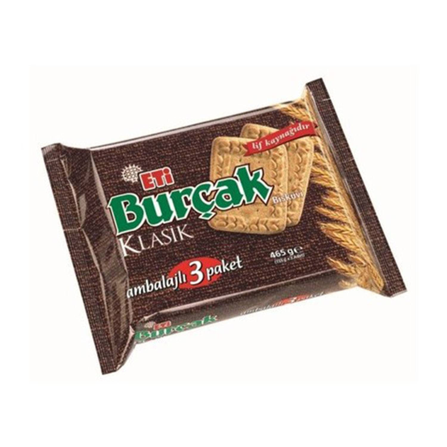 Eti Burçak 3lü Paket Bisküvi 393 GR