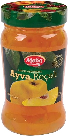 Metin Reçel 360 Gr Ayva Cam