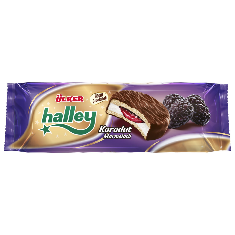 Ülker Halley 7Li Karadut Dolgulu