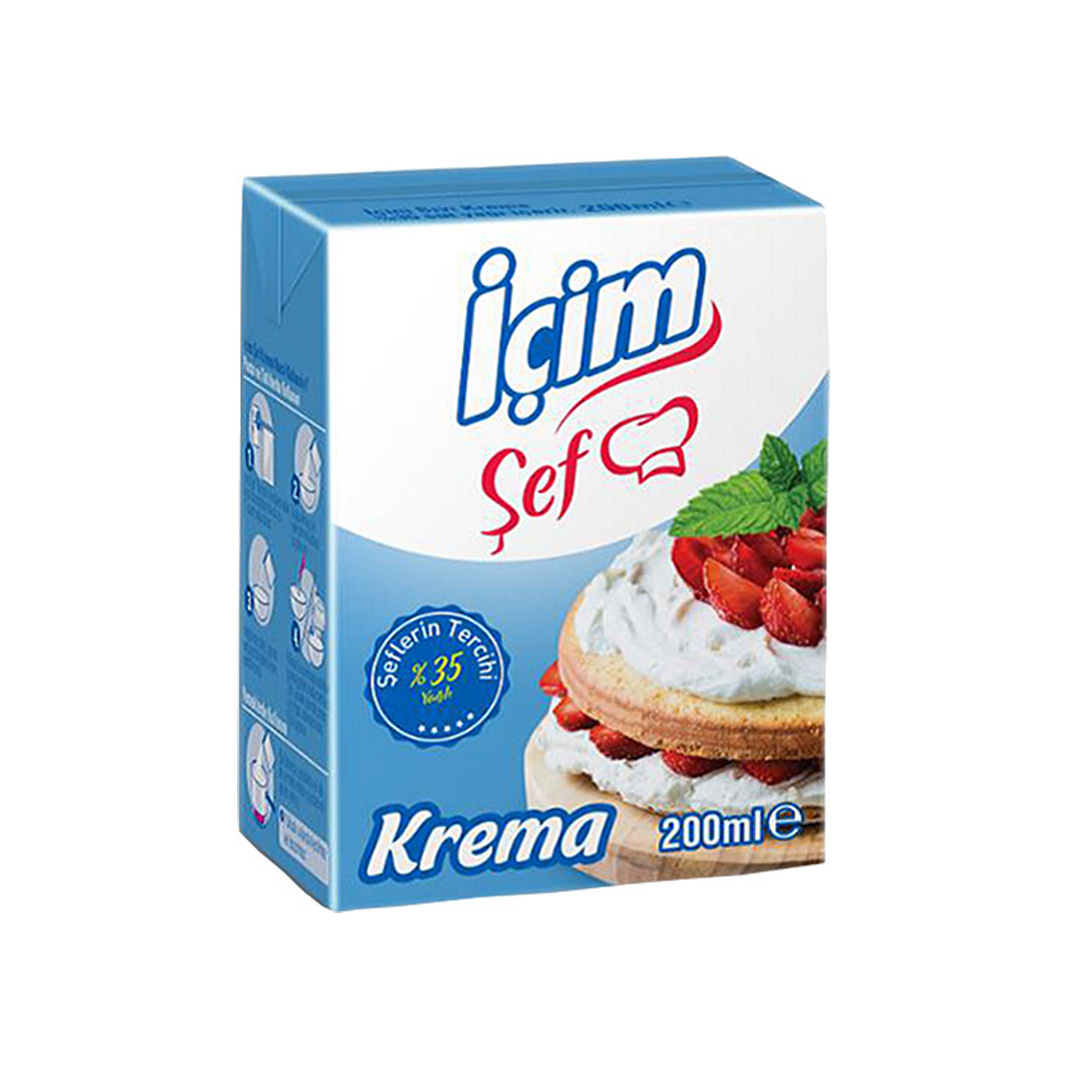 İçim Şef Krema 200ML