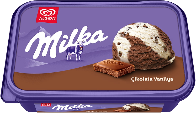 ALGIDA MILKA TUB 570ML