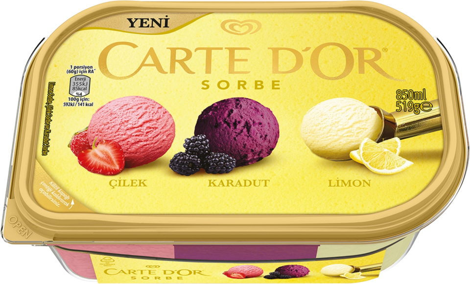 CARTE D'OR CLS SORBE 850ML