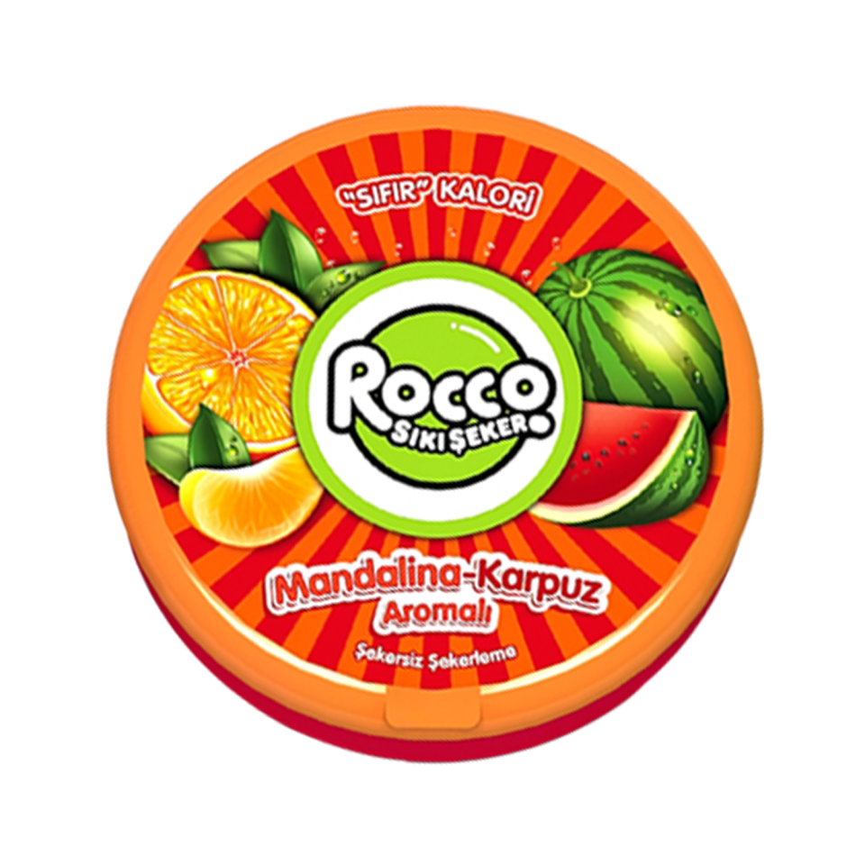 Rocco Sıkışeker 12 GR Mandalina Karpuz