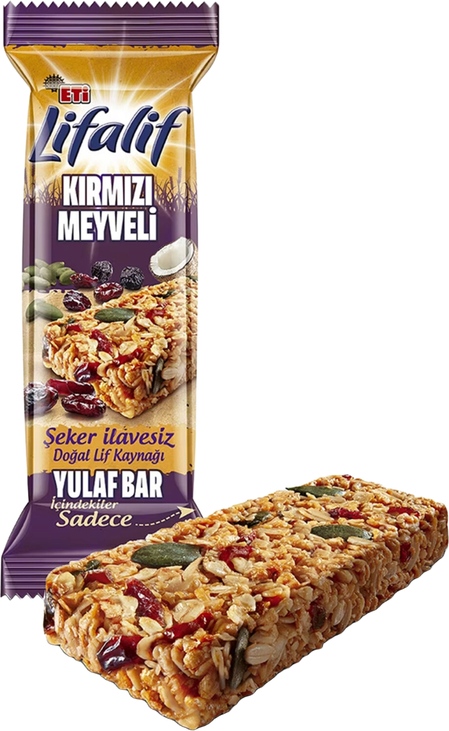 ETİ LİFALİF YULAF BAR KIRMIZI MEYVE 35 GR