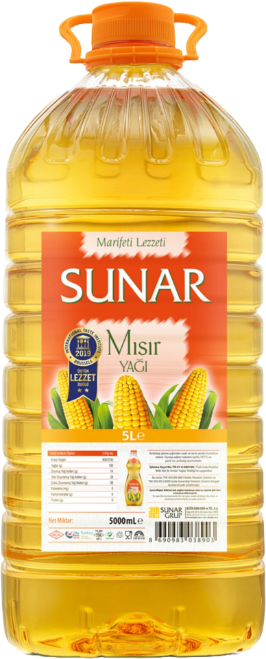 SUNAR MISIR YAĞI 5 LT