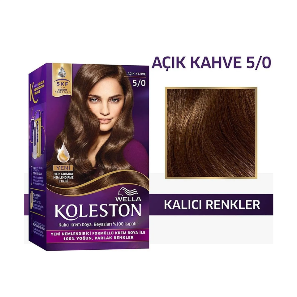 Koleston Kit Boya 5/0 Açık Kahve