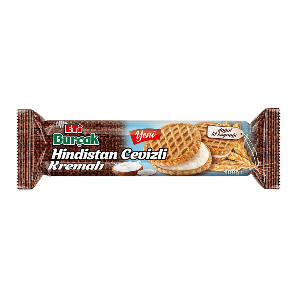 Eti Burçak Hindistan Cevizli 100 GR