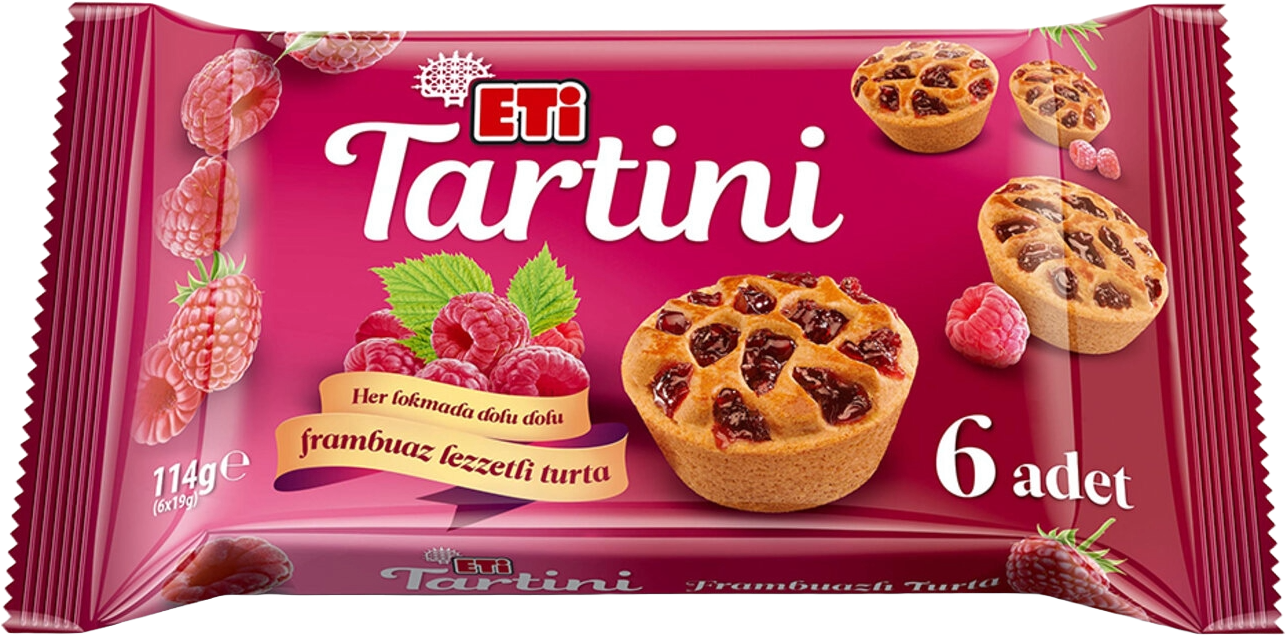 ETİ TARTİNİ FRAMBUAZLI 114 GR