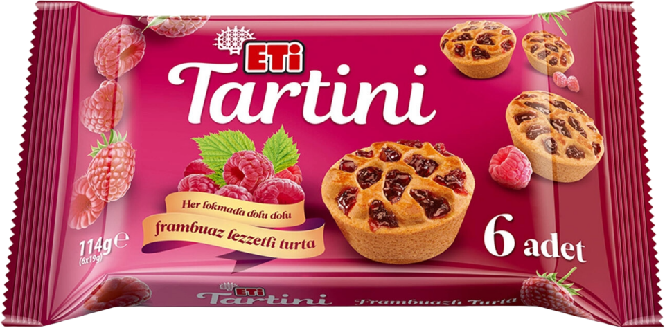 ETİ TARTİNİ FRAMBUAZLI 114 GR