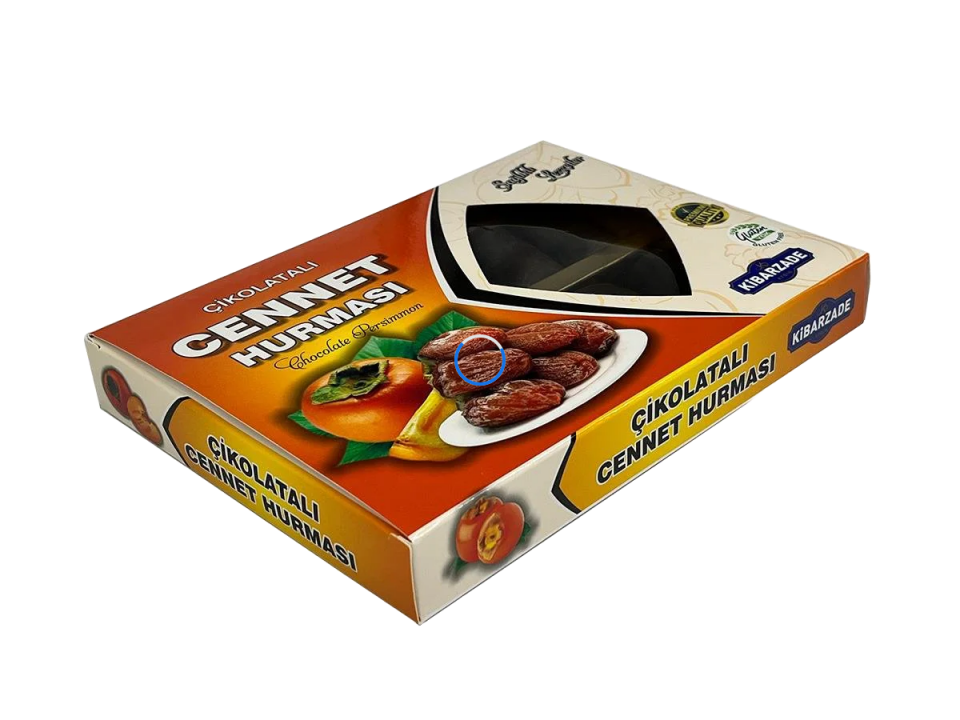 KİBARZADE 240 GR CENNET HURMASI ÇİKOLATA KAPLAMALI