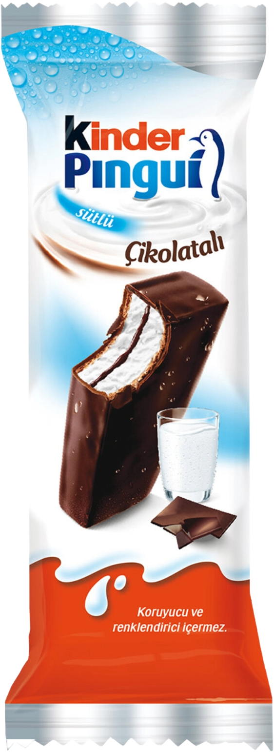 KİNDER SÜTLÜ ÇİKOLATALI PİNGUİ 30 GR