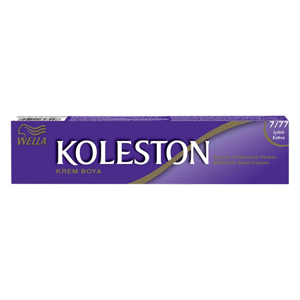 Koleston Tüp 7/77 Işıltılı  Kahve