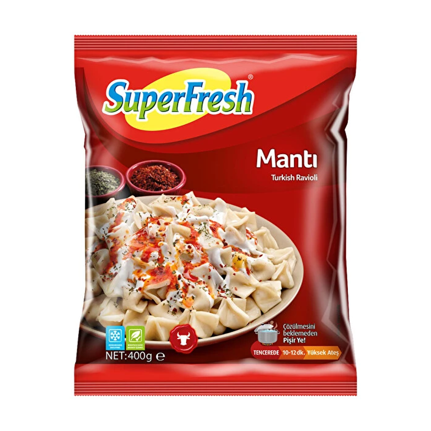 Süperfresh Kayseri Mantısı 400 GR