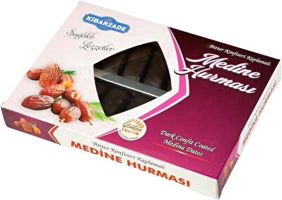 KİBARZADE 240 GR MEDİNE HURMASI ÇİKOLATA KAPLAMALI