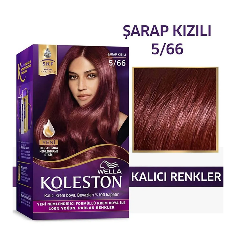 Koleston Kit Boya 5/66 Şarap Kızılı