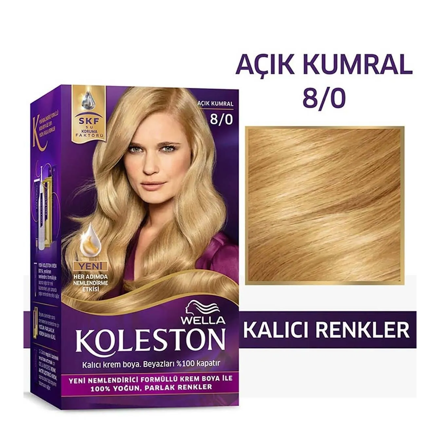 Koleston Kit Boya 8/0 Açık Kumral