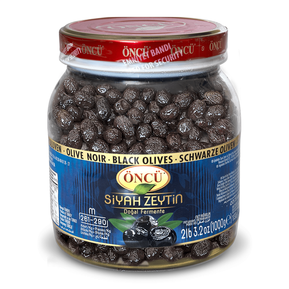 Öncü Siyah Zeytin M-S 1000 GR