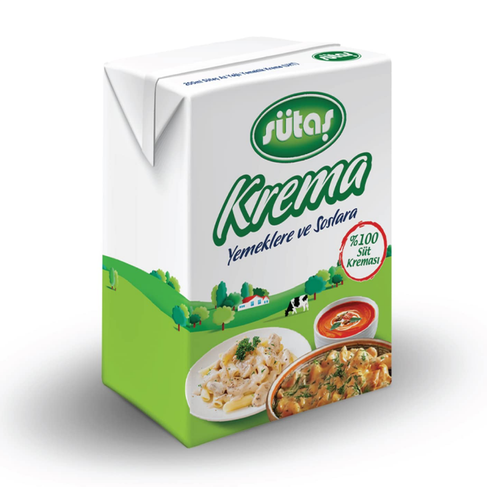 Sütaş 1/5 Yemeklik Krema