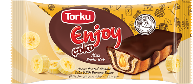 TORKU ENJOY ÇOKO MUZLU SOSLU KEK 55 GR