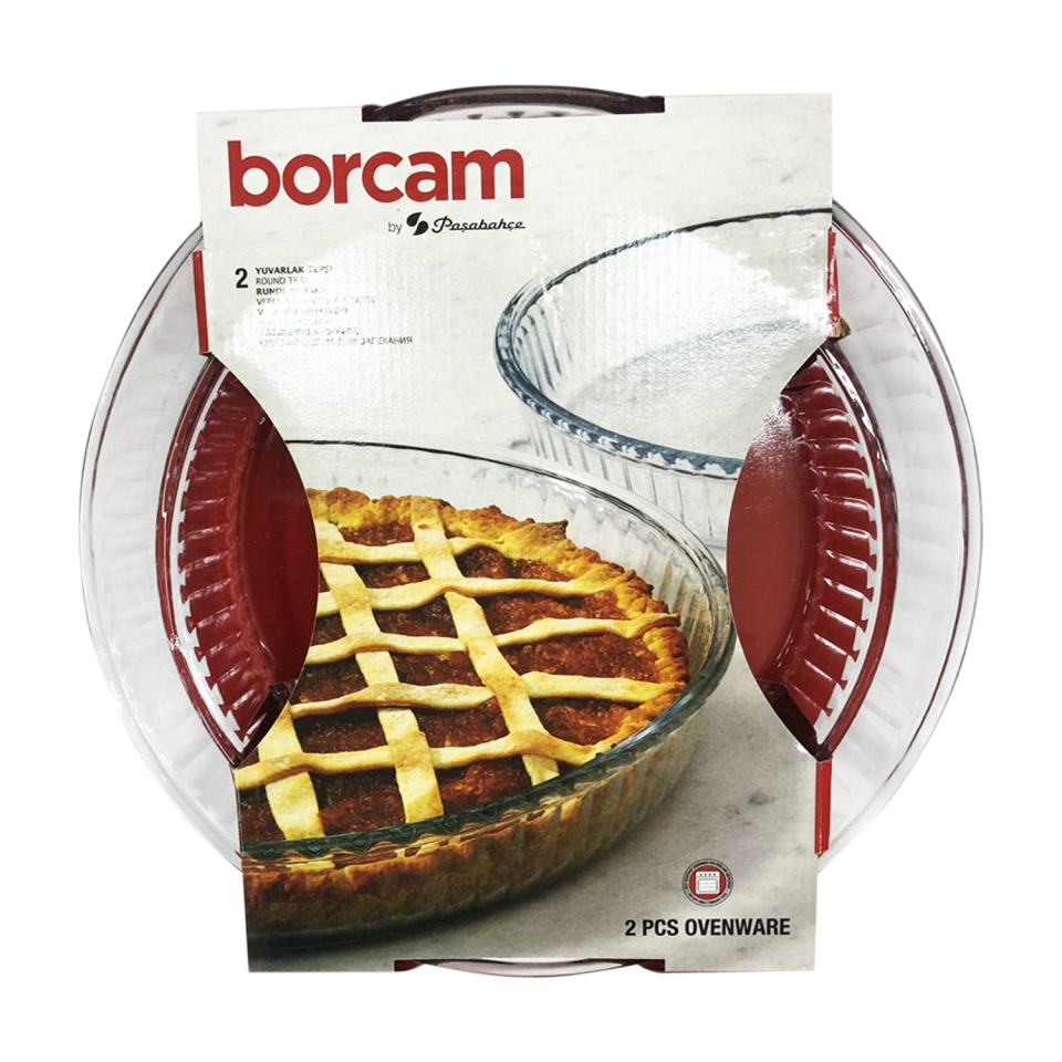 2 Lİ YUVARLAK TEPSI SETİ (BORCAM)