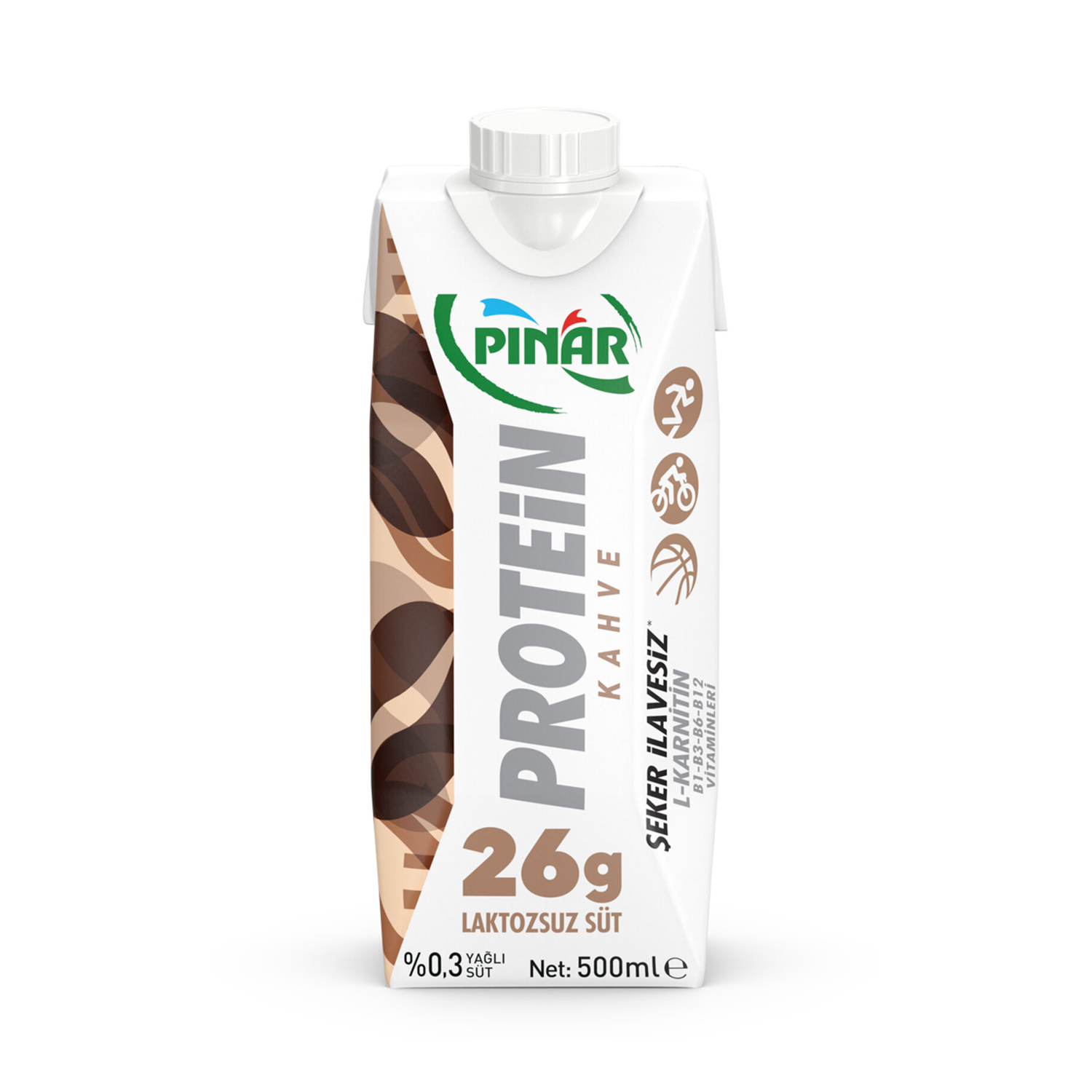 Pınar Protein Kahveli Süt 500ML