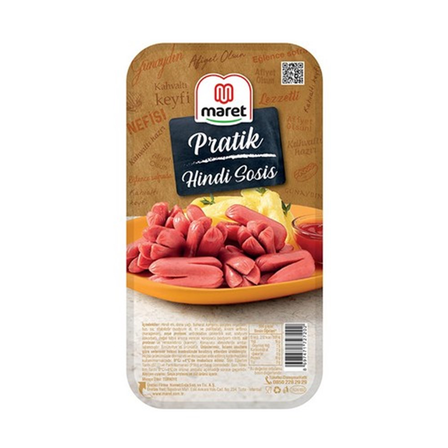 Maret Pratik Hindi Sosis 140 GR