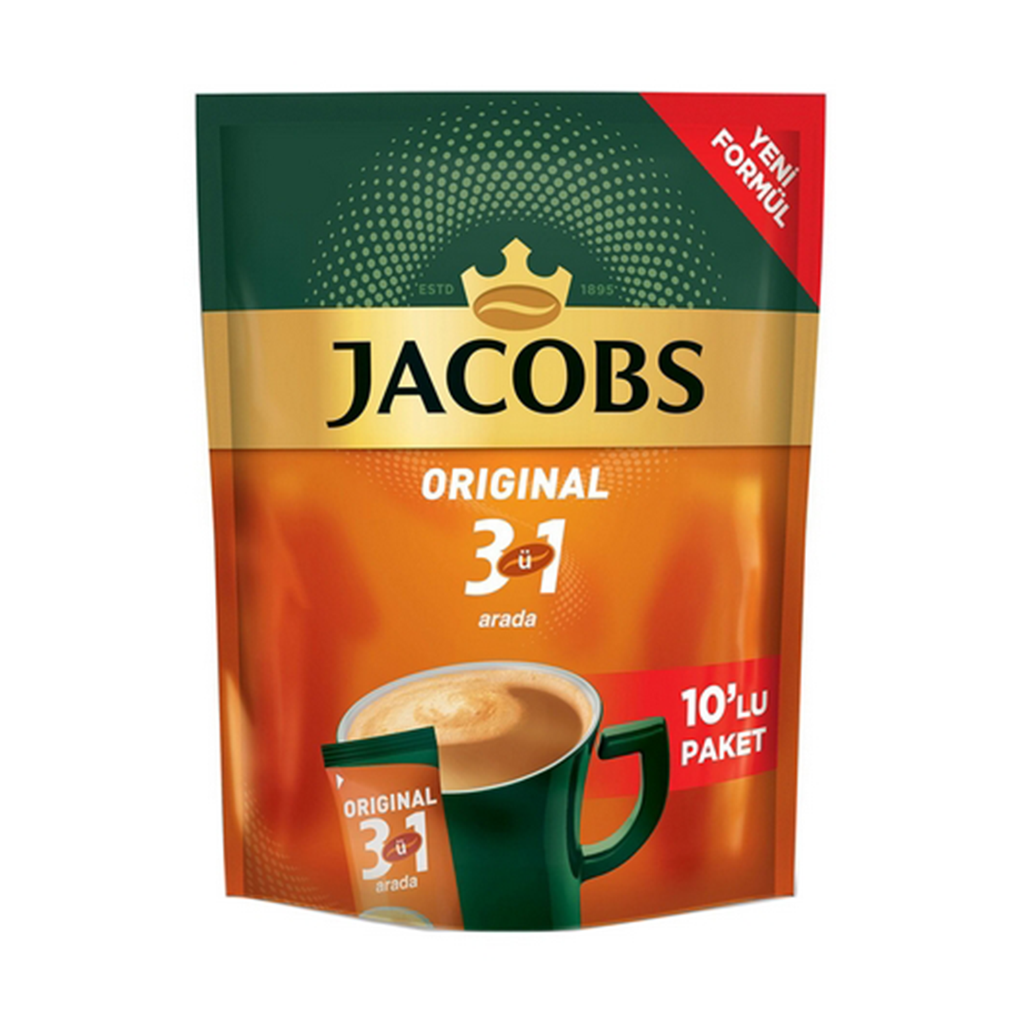 Jacobs 3in1 10lu Poşet 160 GR