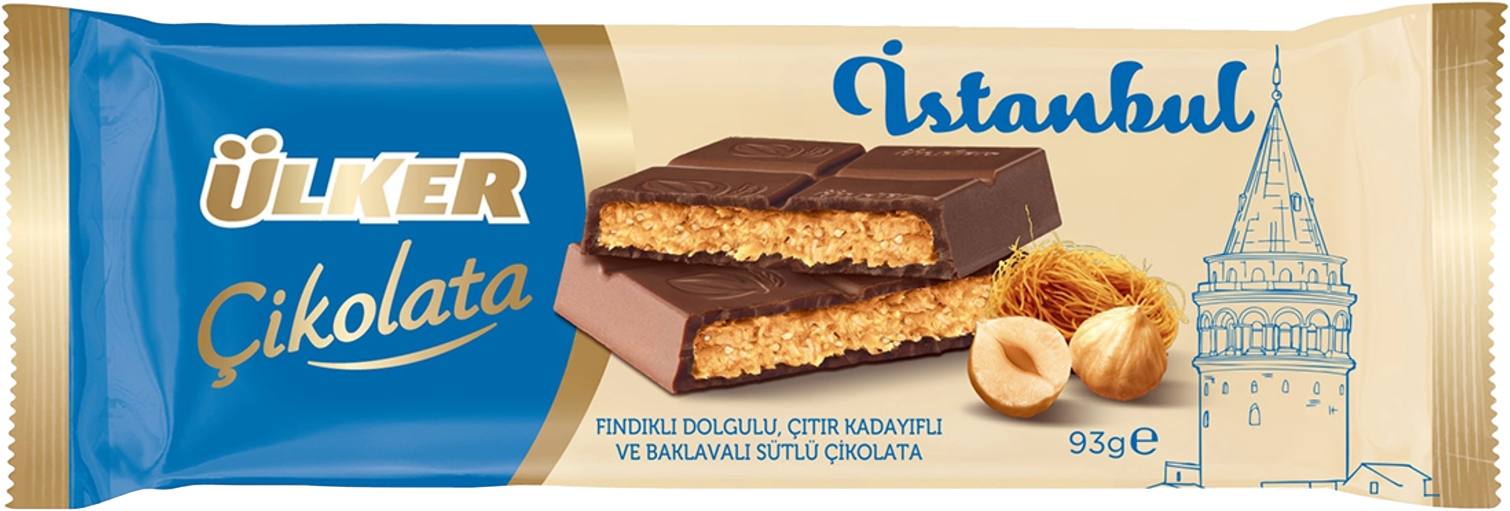 Ulker Cıkolata Istanbul Fındıklı 93 Gr