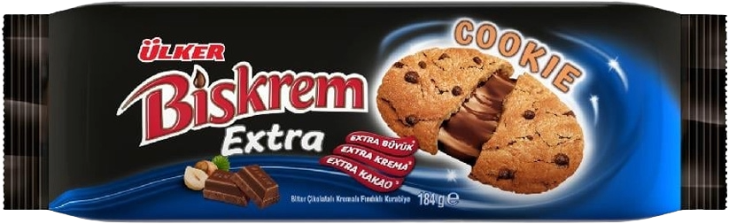 ÜLKER BİSKREM EXTRA COOKIE 184 GR
