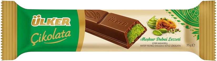 ÜLKER ÇİKOLATA MEŞHUR DUBAİ LEZZETİ 35 GR