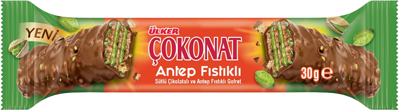ÜLKER ÇOKONAT ANTEP FISTIKLI 30 GR
