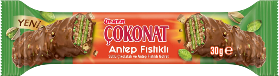 ÜLKER ÇOKONAT ANTEP FISTIKLI 30 GR