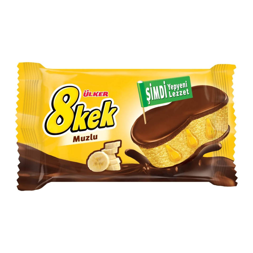 Ülker Dankek 8 Kek Muzlu 55 GR