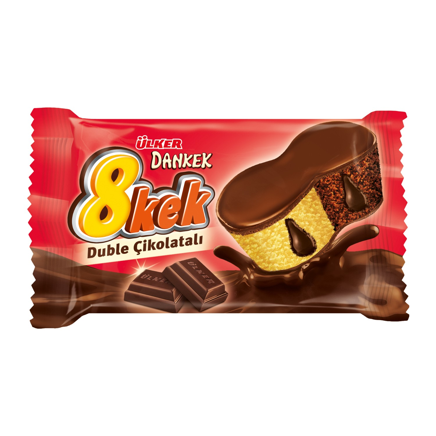 Ülker Dankek 8 Kek Duble Çikolatalı 55 GR