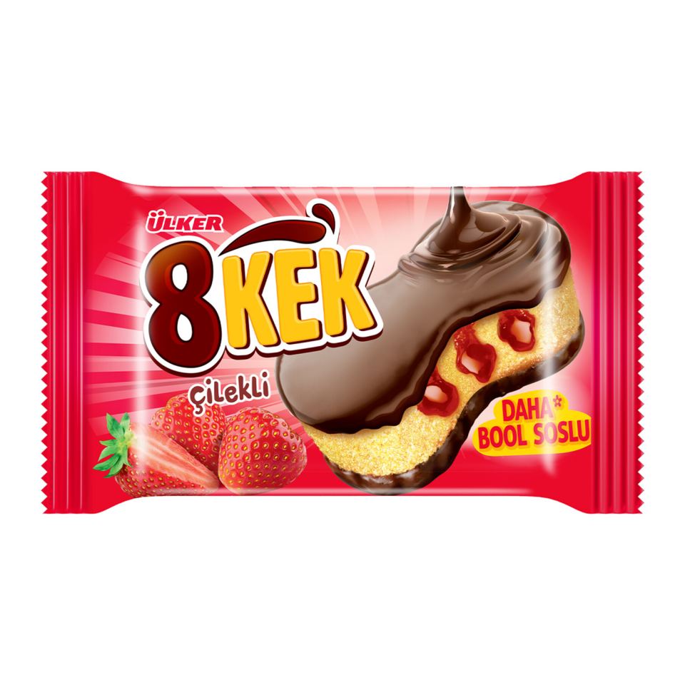 Ülker Dankek 8 Kek Çilekli 55 GR