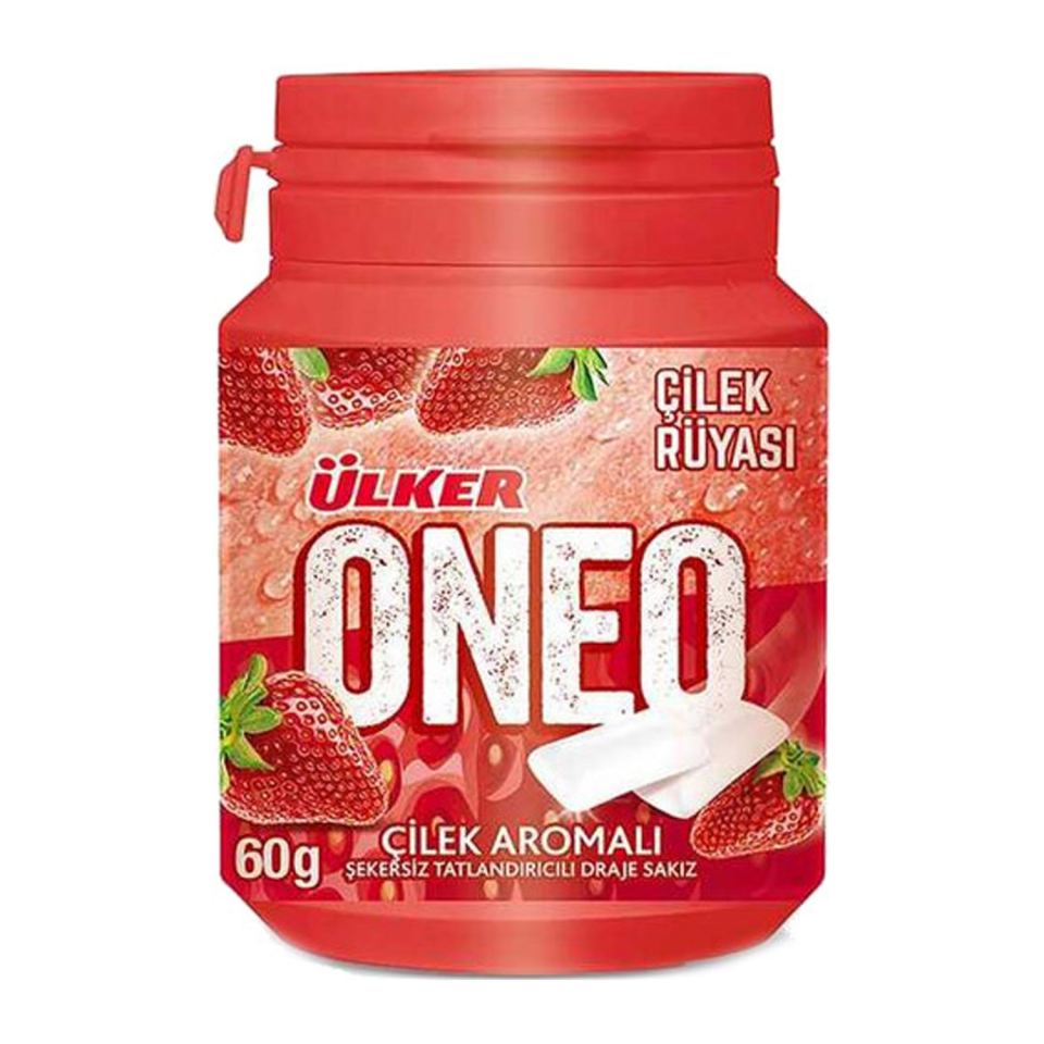 Ülker Oneo Draje Çilek 60 GR