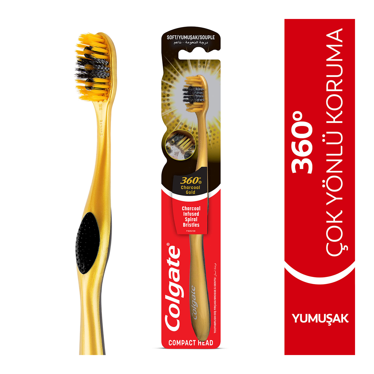 Colgate 360 Gold Single Yumuşak Diş Fırças