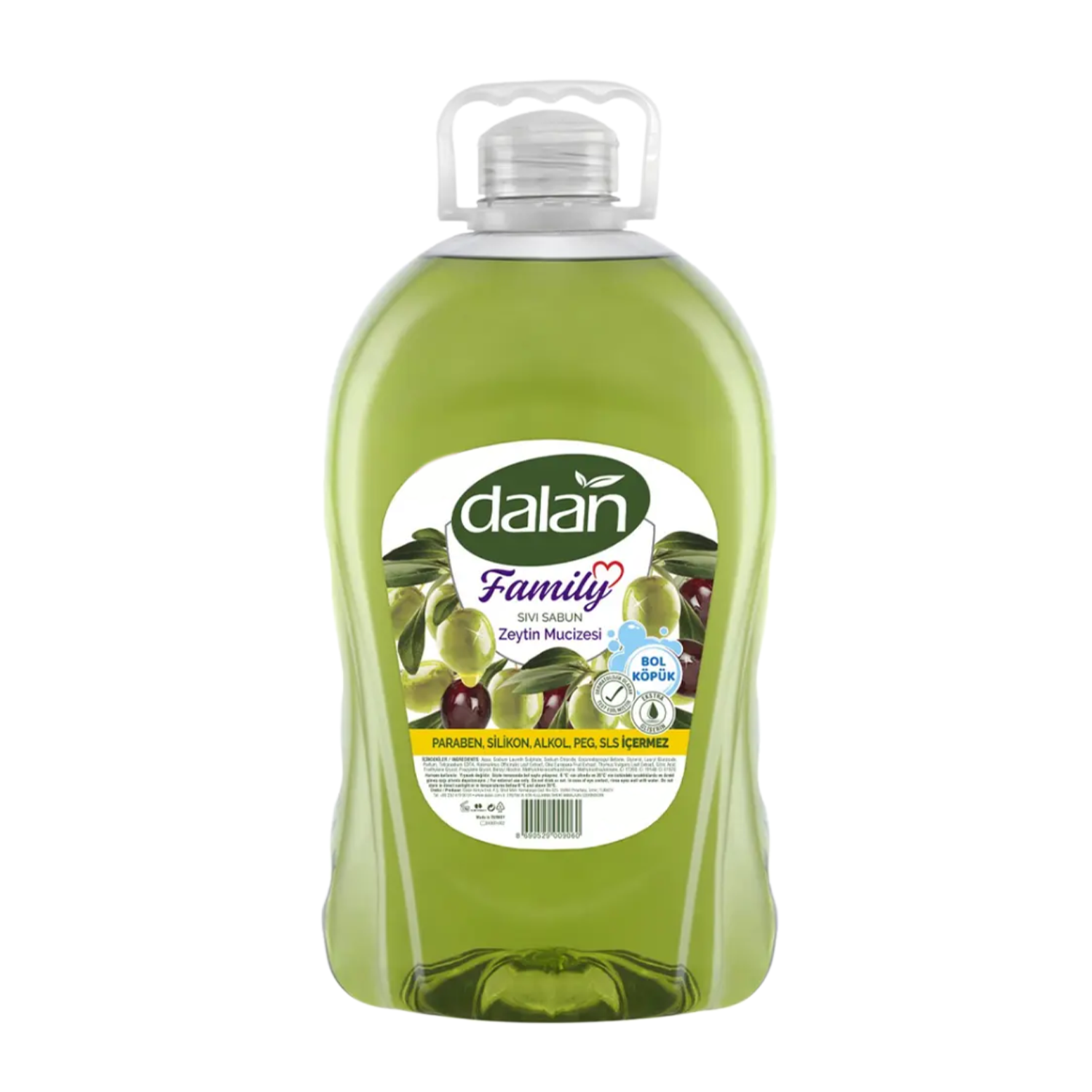 Dalan Sıvı Sabun Zeytin Yağlı 3 LT