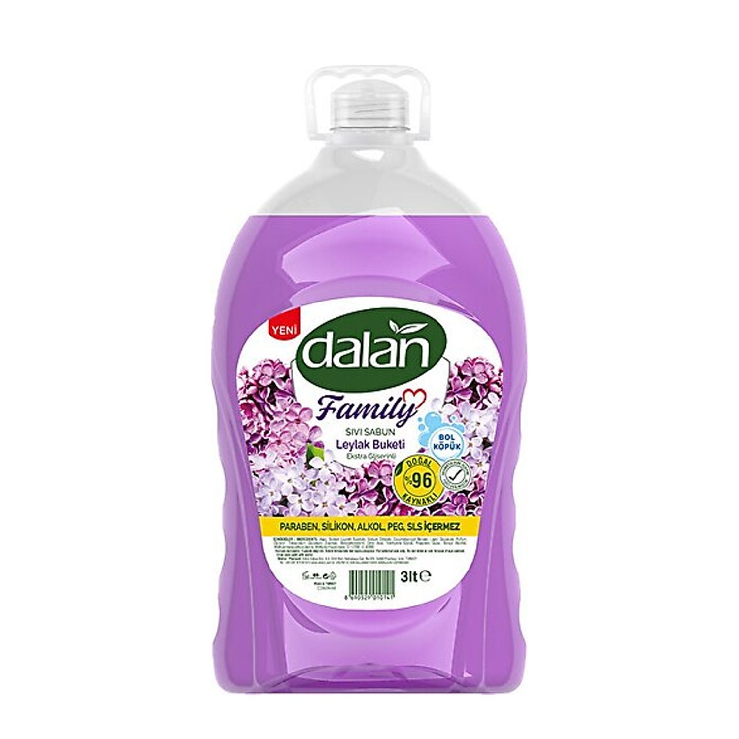 Dalan Sıvı Sabun Leylak 3 LT