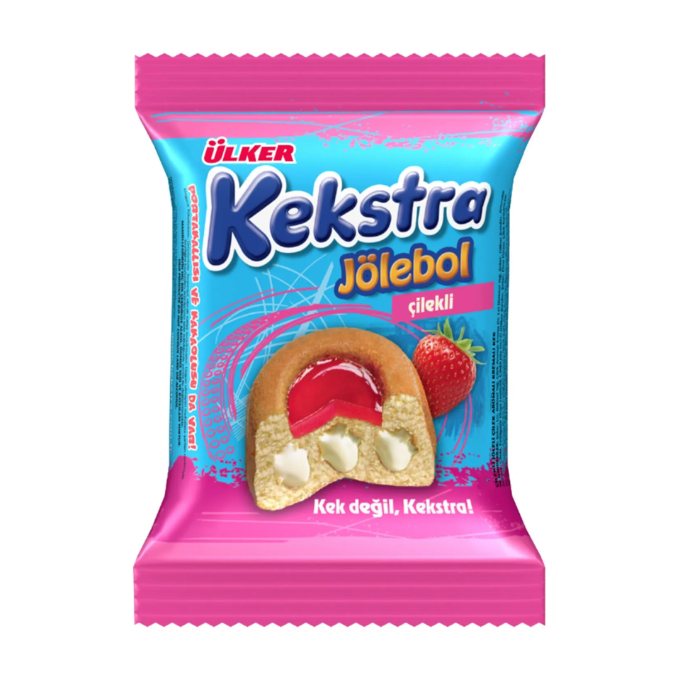 Ülker Kekstra Jölesibol Çilek 40 GR