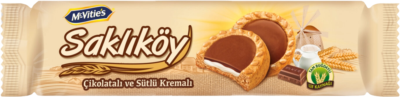 ÜLKER SAKLIKÖY ÇİK.SÜT KREMALI 100 GR